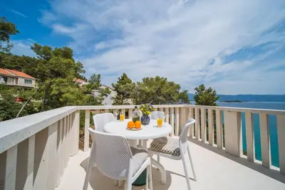 Image de Appartement de trois chambres prés de la plage Lumbarda, Korcula (A-135-a)