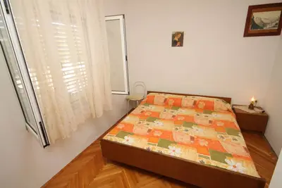 Image de Appartement d'une chambre avec le balcon et la vue sur le mer Kukljica, Ugljan (A-8277-c)