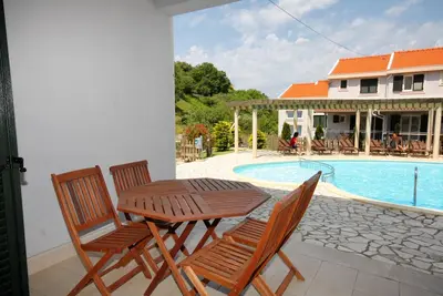 Image de Appartement d'une chambre avec la terrasse Kampor, Rab (A-3214-b)