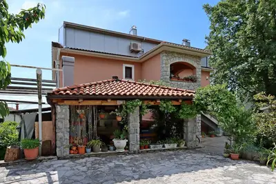 Image de Appartement d'une chambre avec la terrasse et la vue sur le mer Icici, Opatija (A-14155-a)