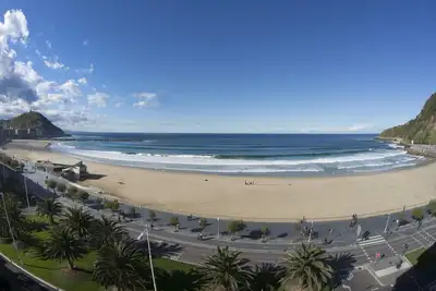 Image de 017 / La Plage Zurriola, vue imprenable sur la mer