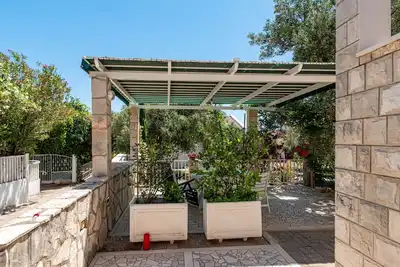 Image de Appartement d'une chambre avec la terrasse Orebic, Peljesac (A-4552-b)