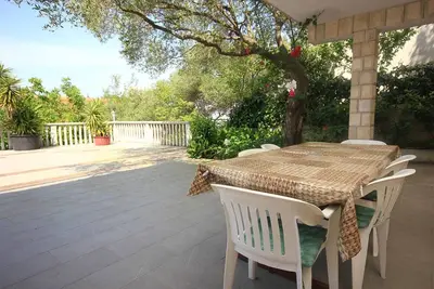 Image de Appartement de trois chambres avec la terrasse Trpanj, Peljesac (A-10083-a)