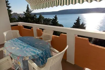 Image de Appartement de deux chambres prés de la plage Stara Novalja, Pag (A-4146-d)