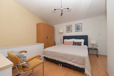 Image de Appartement d'une chambre avec le balcon et la vue sur le mer Tucepi, Makarska (A-6856-a)