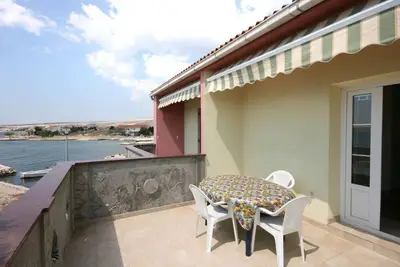 Image de Appartement d'une chambre prés de la plage Kustici, Pag (A-4081-c)