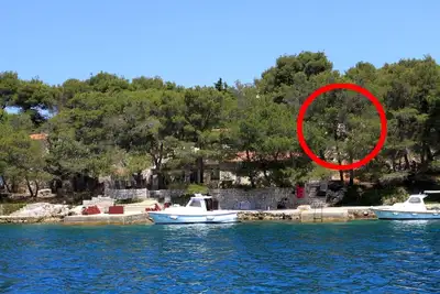 Image de Maison de pêcheur près de la mer Lavdara, Dugi otok (K-8155)