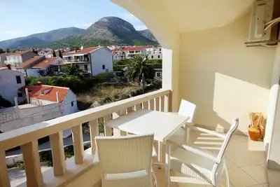 Appartement d'une chambre avec la terrasse et la vue sur le mer Bol, Brac (A-2900-a)