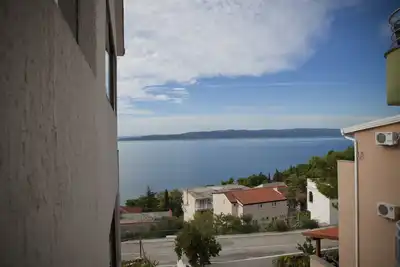 Image de Appartement de deux chambres avec la terrasse et la vue sur le mer Baska Voda, Makarska (A-6761-b)
