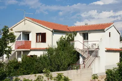 Image de Appartement de deux chambres avec le balcon Jezera, Murter (A-5093-a)
