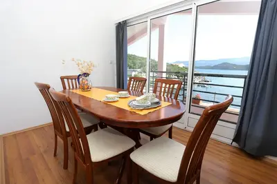 Image de Appartement d'une chambre prés de la plage Zuronja, Peljesac (A-10123-b)