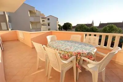 Image de Appartement de deux chambres avec la terrasse Novalja, Pag (A-9403-d)