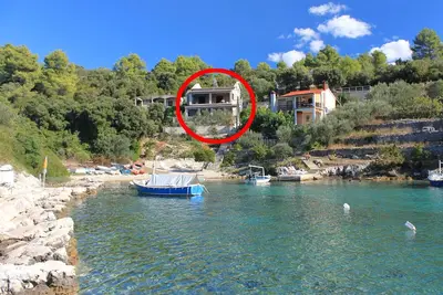 Image de Appartement de deux chambres prés de la plage Baie Stratinčica, Korcula (A-9264-a)