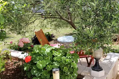 Image de Appartement d'une chambre avec la terrasse et la vue sur le mer Lumbarda, Korcula (A-4393-b)
