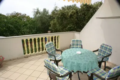Image de Appartement d'une chambre avec la terrasse Mandre, Pag (A-4098-d)