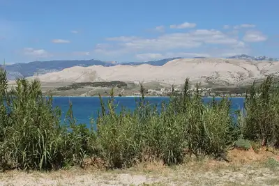 Image de Appartement de deux chambres avec la terrasse et la vue sur le mer Pag (A-6526-c)
