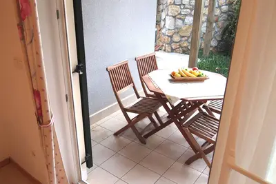 Image de Appartement d'une chambre avec la terrasse Palit, Rab (A-3212-b)