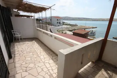 Image de Appartement de deux chambres prés de la plage Kustici, Pag (A-6449-a)