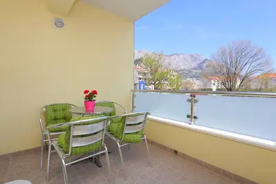 Image de Appartement de deux chambres avec la terrasse Omis (A-10362-a)