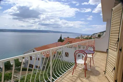 Image de Appartement d'une chambre prés de la plage Pisak, Omis (A-2750-a)