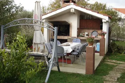 Image de Appartement d'une chambre avec la terrasse Kampor, Rab (A-5014-b)