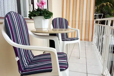 Appartement d'une chambre avec la terrasse et la vue sur le mer Dramalj, Crikvenica (A-2397-b)