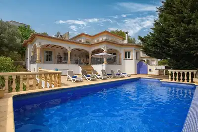 Image de Grande villa confortable à Javea, Costa Blanca, Espagne avec piscine privée pour 8 personnes