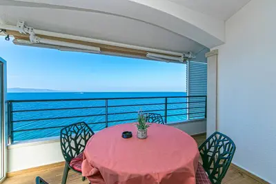 Image de Appartement d'une chambre prés de la plage Drasnice, Makarska (A-6652-b)