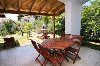 Image de Appartement d'une chambre avec la terrasse Banjol, Rab (A-3215-b)