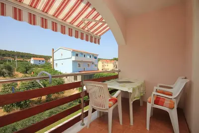 Image de Appartement d'une chambre avec la terrasse Kraj, Pasman (A-8247-b)