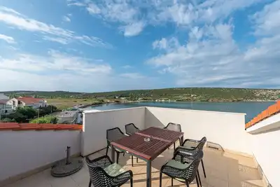 Image de Appartement de deux chambres prés de la plage Stara Novalja, Pag (A-4071-a)