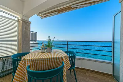 Image de Appartement d'une chambre prés de la plage Drasnice, Makarska (A-6652-c)