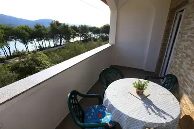 Image de Appartement de deux chambres prés de la plage Baie Mala Lamjana, Ugljan (A-8461-c)