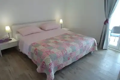 Image de Appartement d'une chambre avec le balcon et la vue sur le mer Kuciste - Perna, Peljesac (A-10161-e)