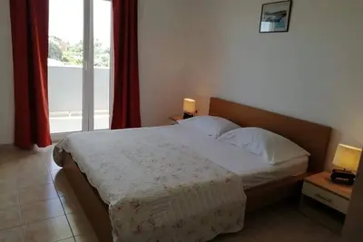 Image de Appartement d'une chambre avec la terrasse et la vue sur le mer Sevid, Trogir (A-6024-c)