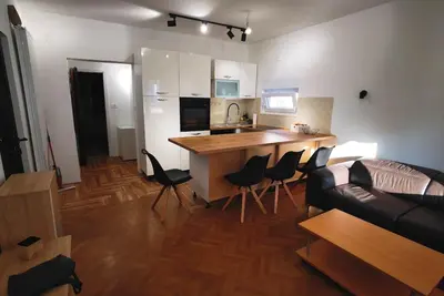 Image de Appartement d'une chambre avec la terrasse et la vue sur le mer Supetarska Draga - Donja, Rab (A-4981-b)