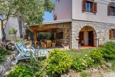 Appartement de deux chambres avec air conditionné Punta kriza, Cres (A-867-a)