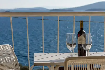 Image de Appartement d'une chambre prés de la plage Seget Vranjica, Trogir (A-5964-b)