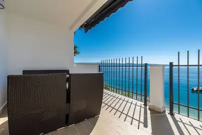 Image de Appartement d'une chambre prés de la plage Nemira, Omis (A-4277-a)