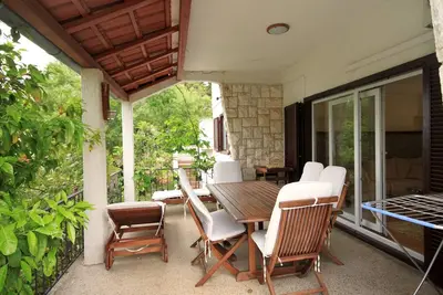 Appartement de deux chambres avec la terrasse et la vue sur le mer Stari Grad, Hvar (A-4016-b)