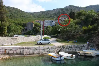 Image de Appartement de deux chambres avec la terrasse et la vue sur le mer Merag, Cres (A-11791-a)
