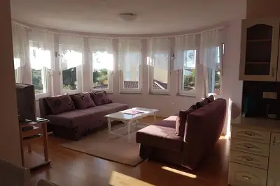 Image de Appartement de deux chambres avec le balcon et la vue sur le mer Biograd na Moru, Biograd (A-5282-b)