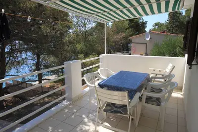 Image de Appartement de trois chambres prés de la plage Lavdara, Dugi otok (A-3454-a)