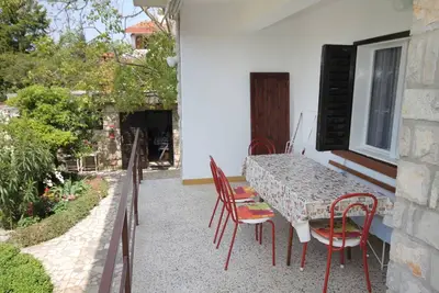 Image de Appartement de deux chambres avec la terrasse Krk (A-5318-a)