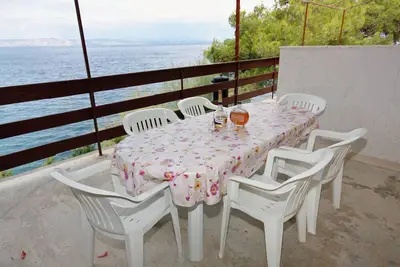 Image de Appartement de deux chambres prés de la plage Baie Pobij, Hvar (A-5712-a)