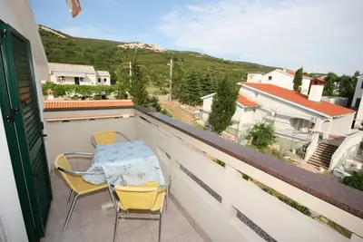 Image de Appartement d'une chambre prés de la plage Stara Novalja, Pag (A-6375-e)