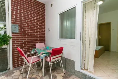 Image de Garçonnière avec la terrasse Podaca, Makarska (As-4734-a)