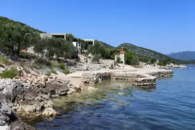 Image de Appartement de deux chambres prés de la plage Baie Pjestata, Peljesac (A-10210-a)