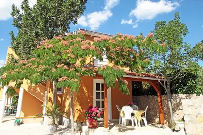 Image de Appartement de deux chambres avec la terrasse et la vue sur le mer Vinjerac, Zadar (A-10413-a)