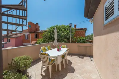 Appartement de deux chambres avec la terrasse Tar, Porec (A-6948-a)